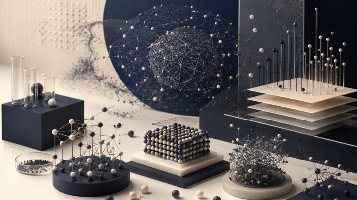 Illustration éditoriale de recherche sur les modèles d’intelligence artificielle